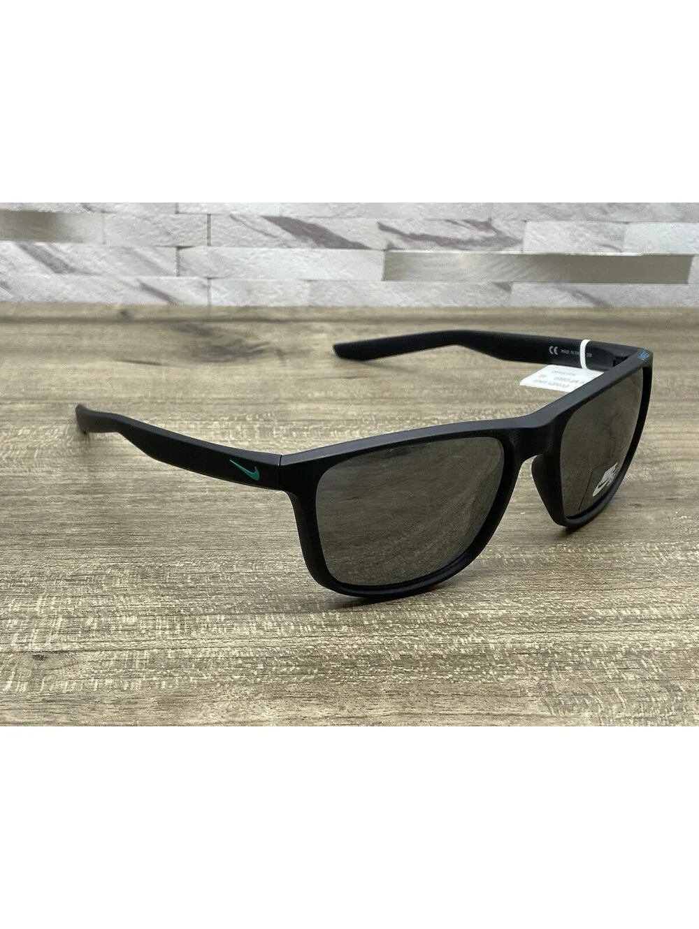 New NIKE UNREST EV0921 400 57[]19-145 #3 Black Teal Men’s Sunglasses